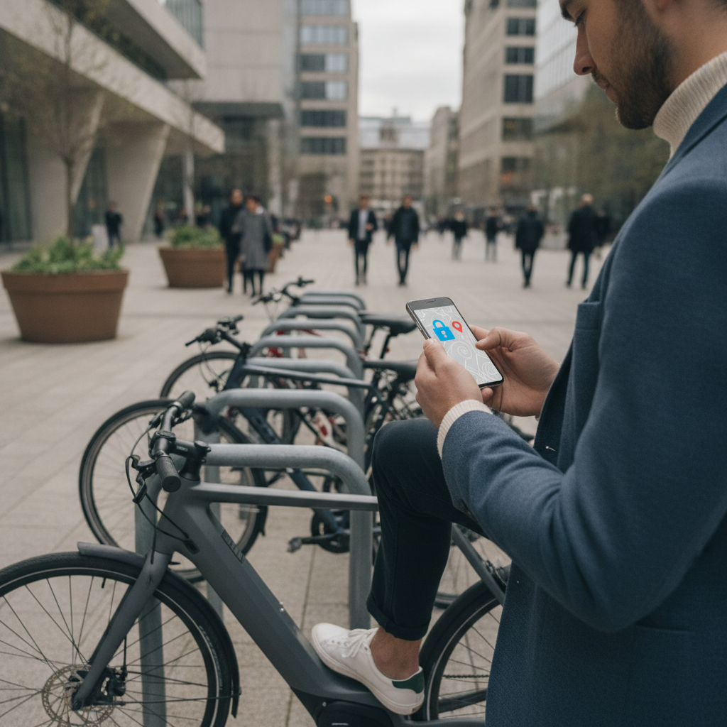 เทรนด์ 2027: E-Bike ฝัง GPS กันขโมย ล็อกรถผ่านแอป - ebike-gps-anti-theft-trend