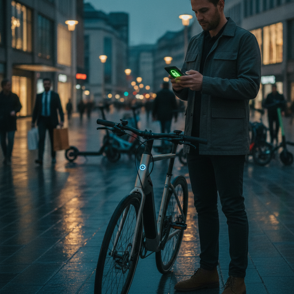 รีวิวเทรนด์ E-Bike 2026: ระบบ IoT กันขโมยอัจฉริยะ - ebike-iot-anti-theft-trend