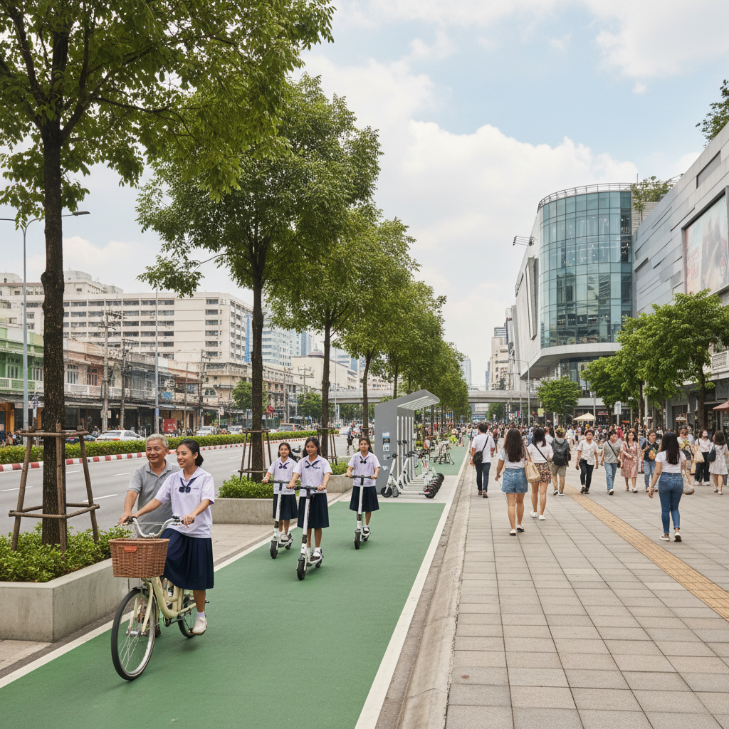 รัฐจ่อขยายเลน E-Bike ปลายปี 2026 รับเทรนด์เมืองสีเขียว - ebike-lane-policy-2026