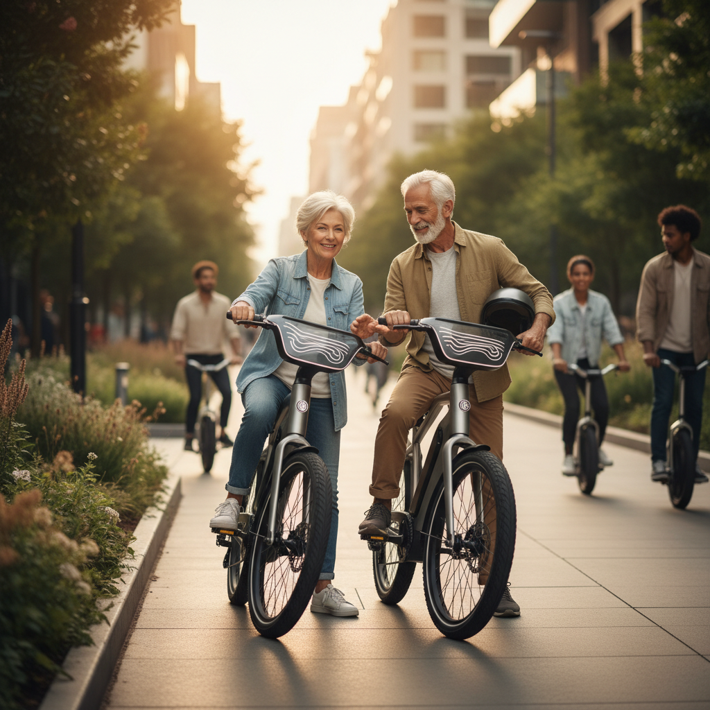 เทรนด์ E-Bike ปลายปี 26! นวัตกรรมความปลอดภัยเพื่อวัยเก๋า - ebike-safety-trend-seniors