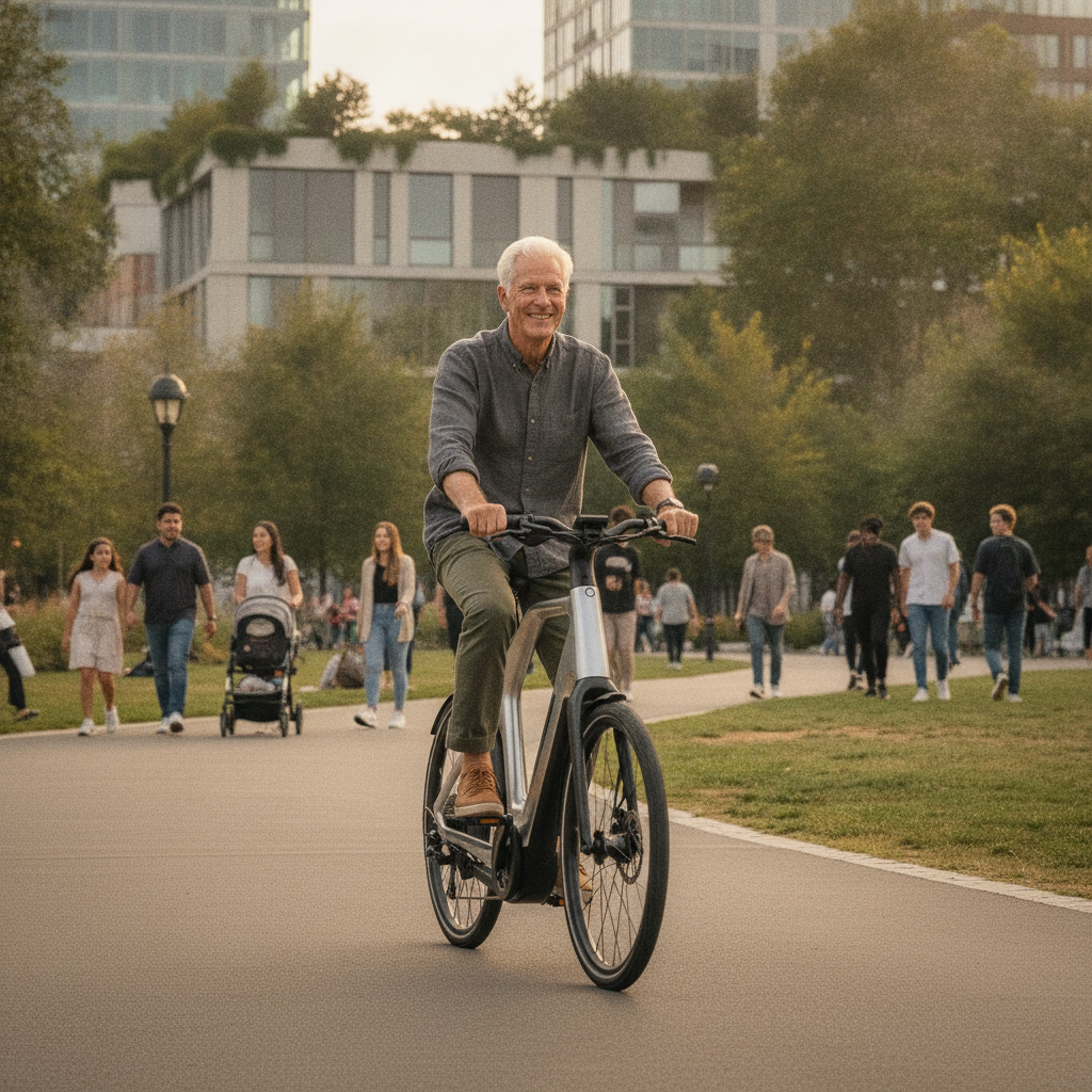 อนาคต E-Bike 2027: ระบบทรงตัวอัตโนมัติเพื่อผู้สูงวัย - ebike-self-balancing-trend-2027