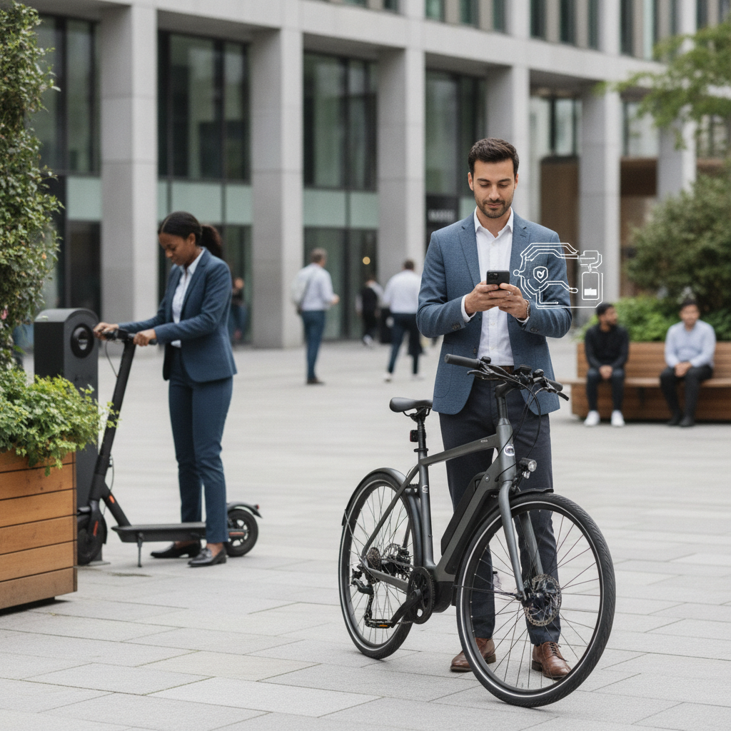 เทรนด์ EV ล่าสุด! E-Bike เชื่อมแอปฯ กันขโมยสุดล้ำ - ebike-smart-app-tracking