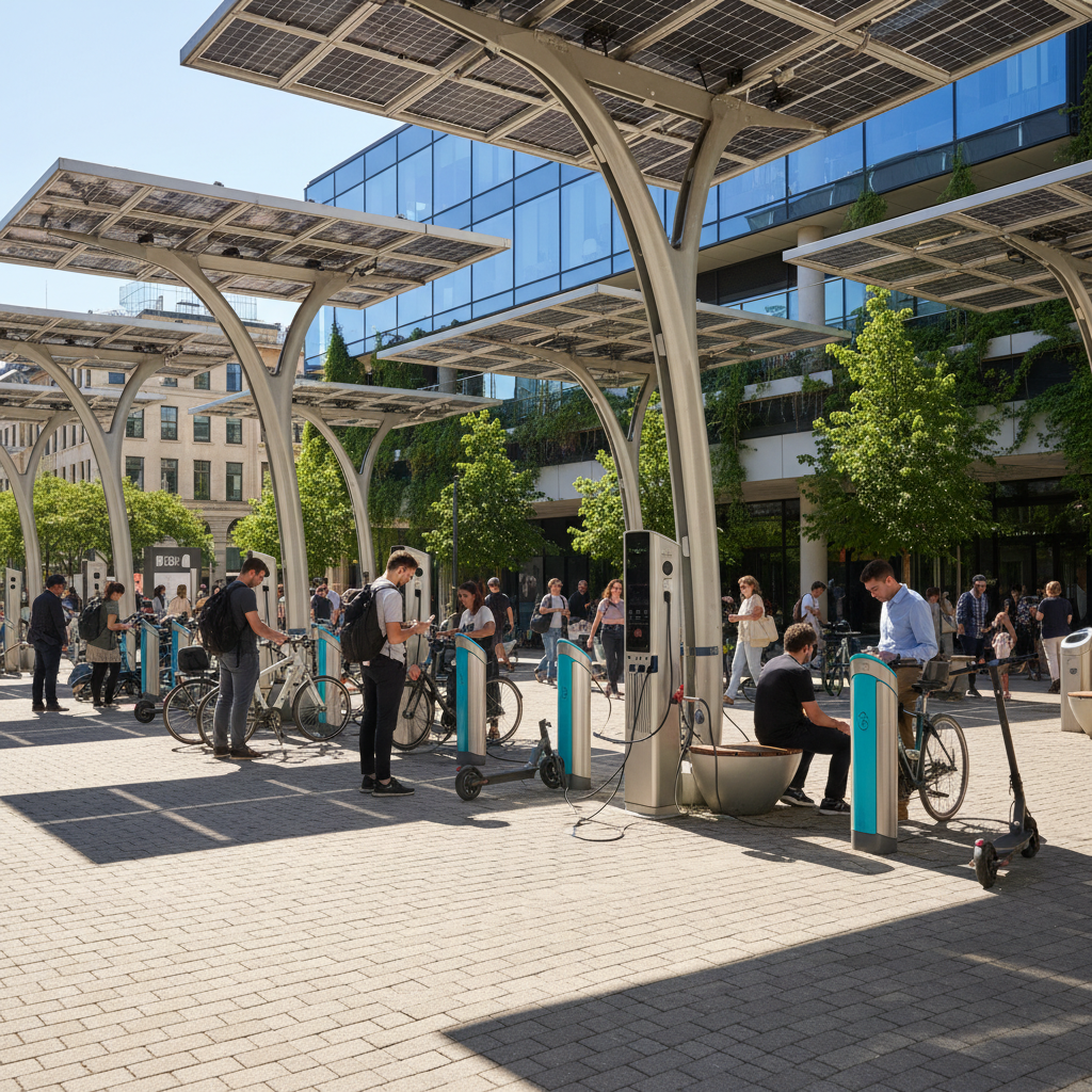ผู้เชี่ยวชาญชี้! เทรนด์ชาร์จ E-Bike โซลาร์เซลล์มาแรง 2027 - ebike-solar-charging-trend