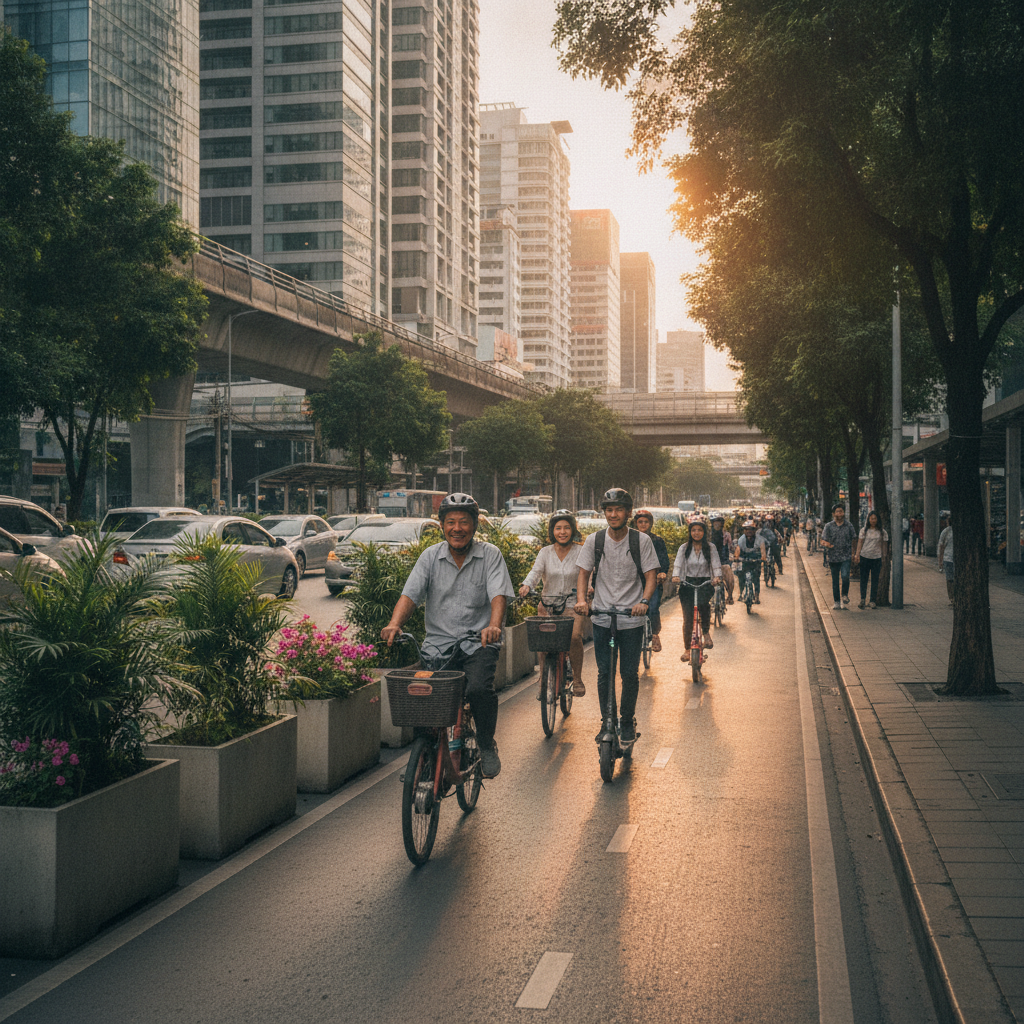 วิเคราะห์นโยบาย 2027: ดันเลนพิเศษ E-Bike ทั่วไทย - ebike-special-lane-policy-2027