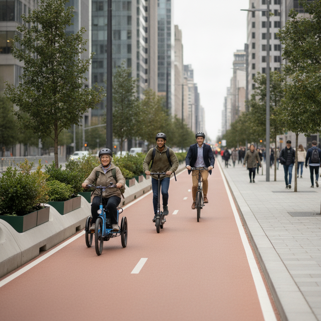 เทรนด์ 2027: จับตาเลนพิเศษ E-Bike ขับขี่ปลอดภัยทุกเส้นทาง - ebike-special-lane-policy-2027