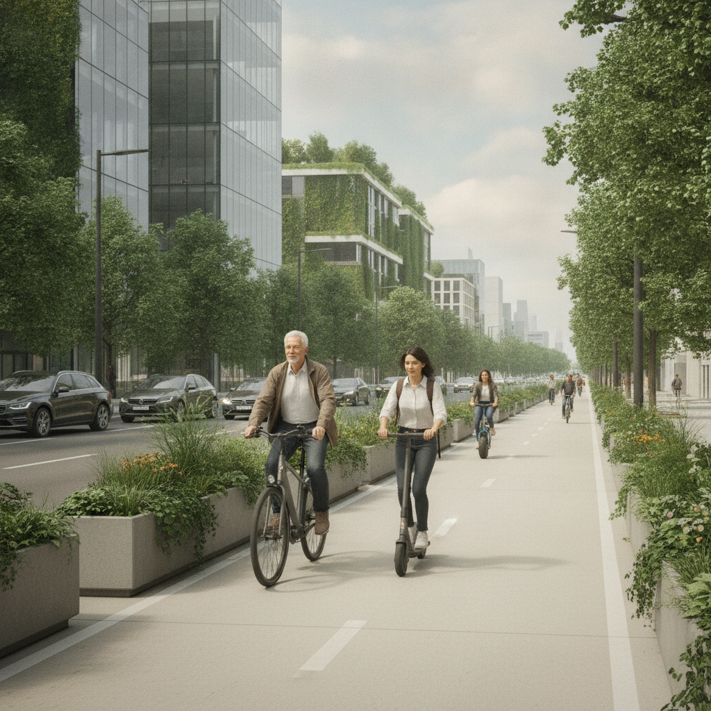 เทรนด์ 2027: รัฐเตรียมดันเลนพิเศษ E-Bike ขับขี่ปลอดภัย - ebike-special-lane-policy-trend