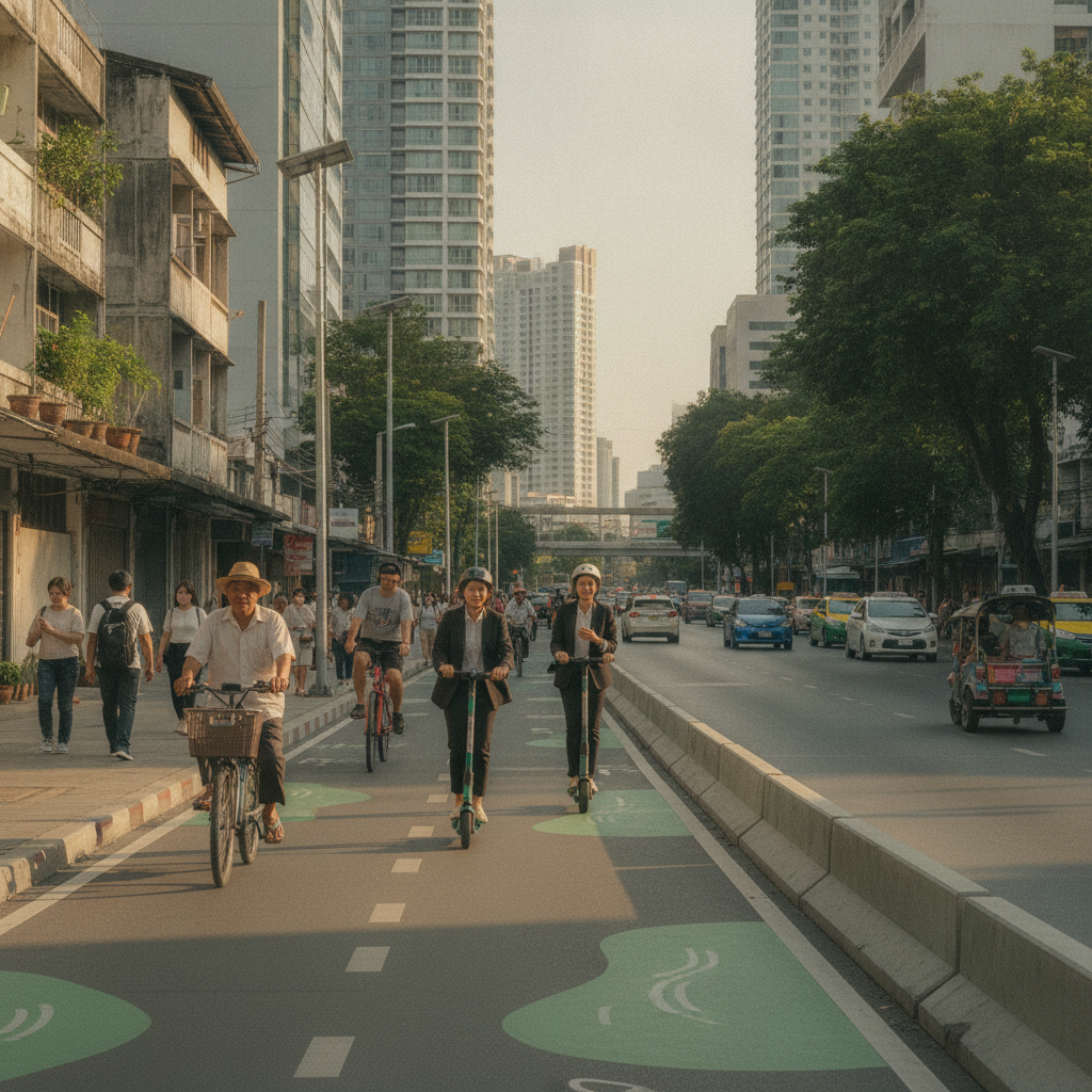 วิเคราะห์เทรนด์ 2026: ลุ้นไทยสร้างเลนพิเศษเพื่อ E-Bike - ebike-special-lane-trend-2026