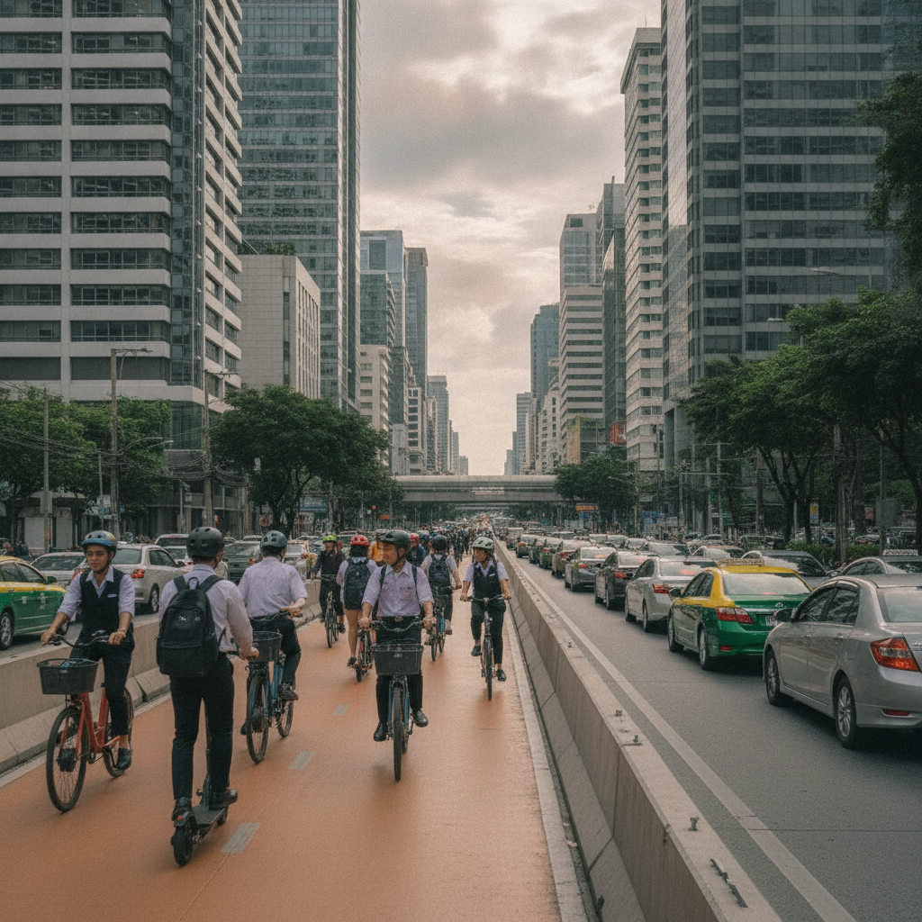 อนาคต EV ไทย 2027: ลุ้นผุดเลนพิเศษ E-Bike ตอบโจทย์คนเมือง - ebike-special-lane-trend-2027