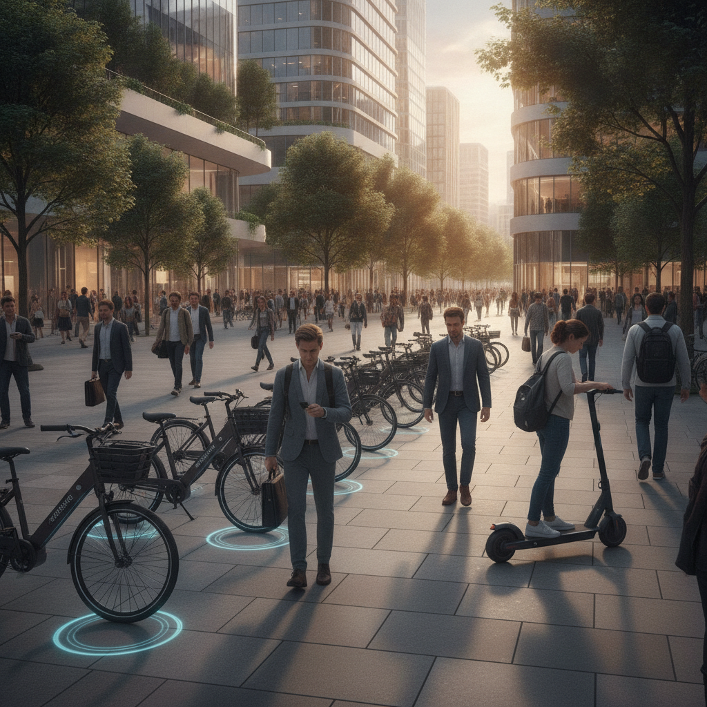 เทรนด์ EV 2027: จ่อผุดจุดชาร์จไร้สาย E-Bike ทั่วเมือง - ebike-wireless-charging-trend