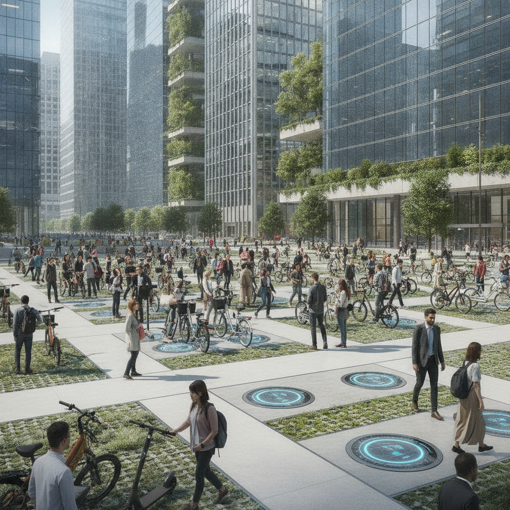 อนาคต E-Bike 2027: ลานจอดชาร์จไร้สายสาธารณะ จอดปุ๊บชาร์จปั๊บ - ebike-wireless-charging-trend