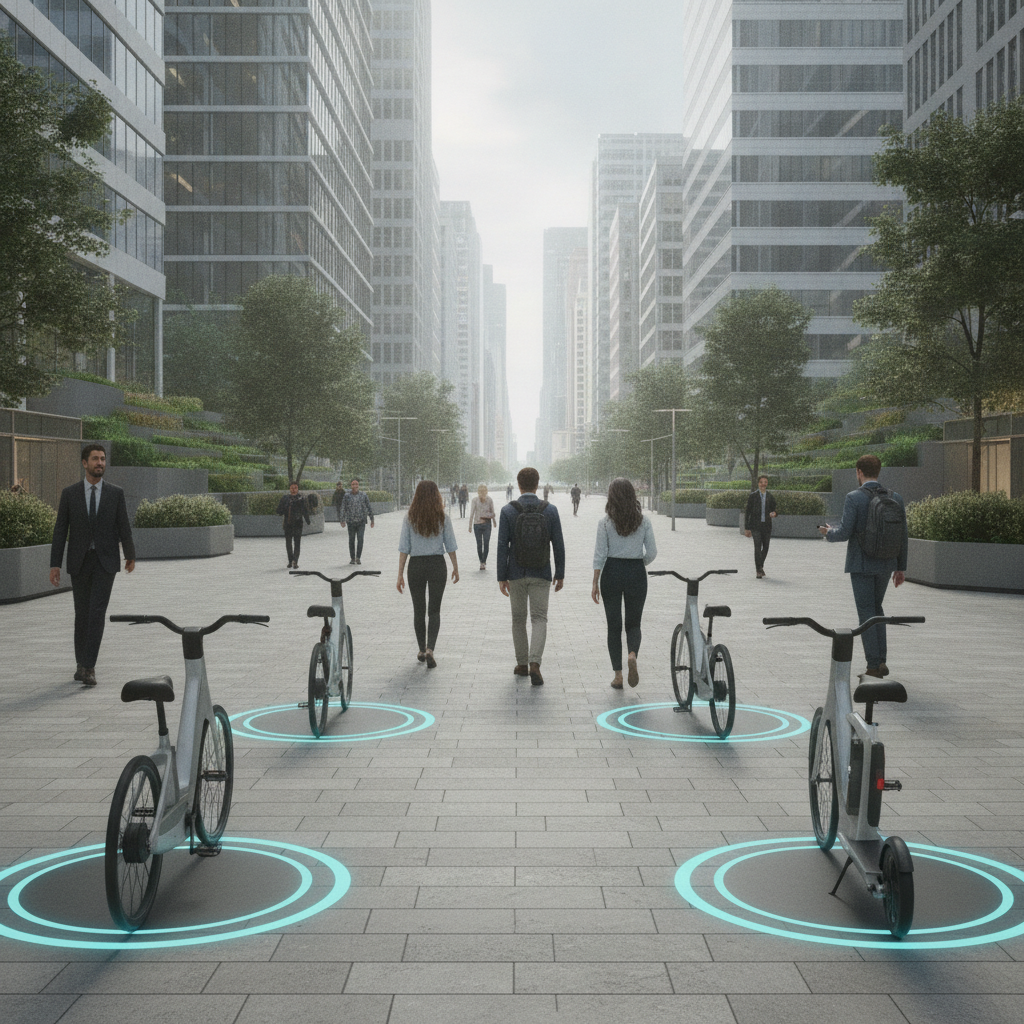 เทรนด์ EV 2027: แท่นชาร์จไร้สาย จอด E-Bike ปุ๊บชาร์จปั๊บ - ebike-wireless-charging-trend