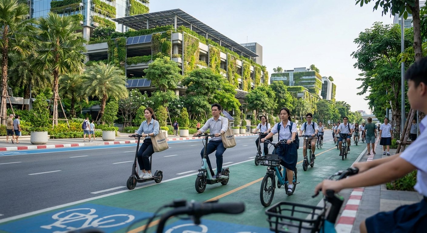 ข่าวดี! ลุ้นนโยบายรัฐดัน Eco-City ขยายเลน E-Bike รับปี 2027