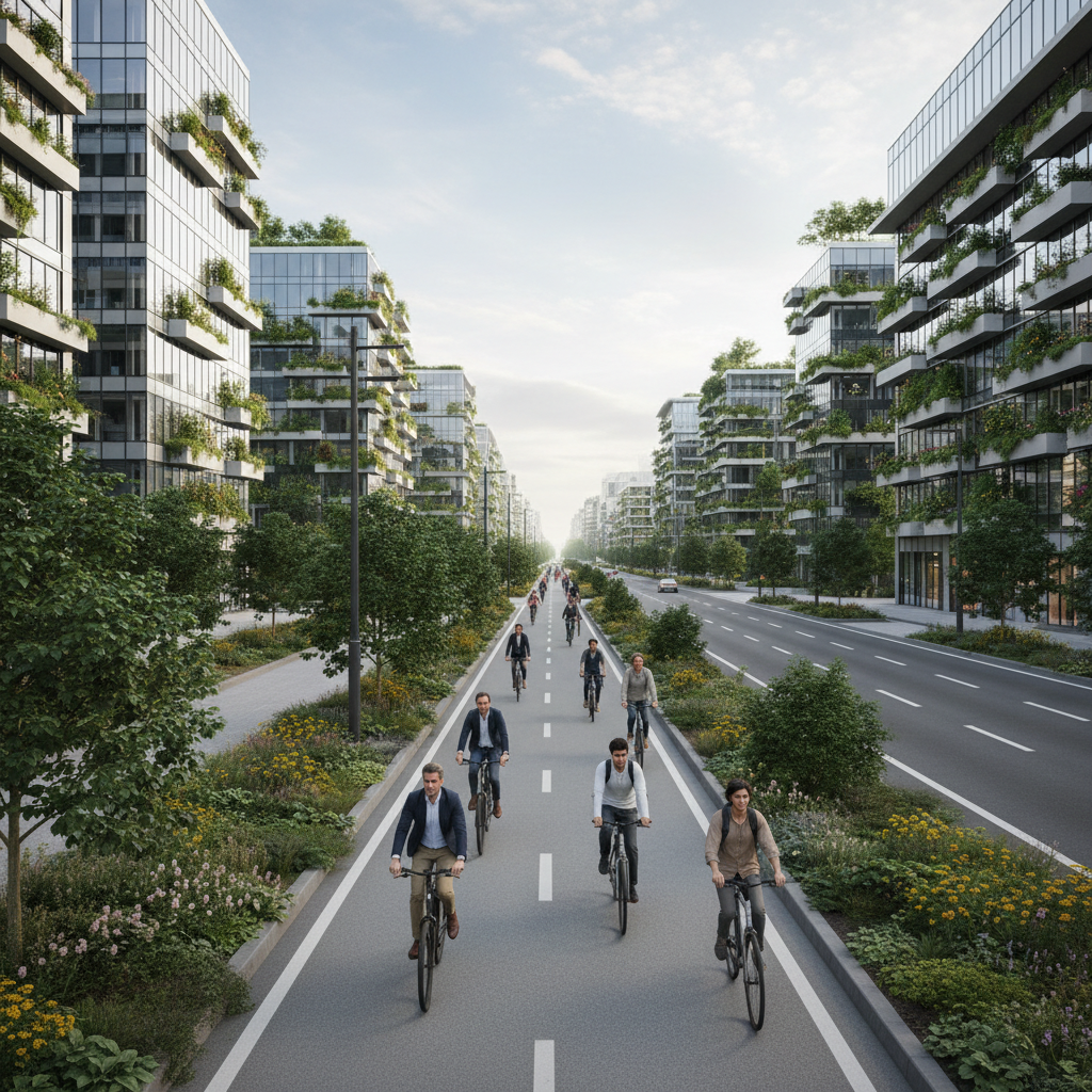 ข่าวดี! ลุ้นนโยบายรัฐดัน Eco-City ขยายเลน E-Bike รับปี 2027 - eco-city-ebike-lane-policy