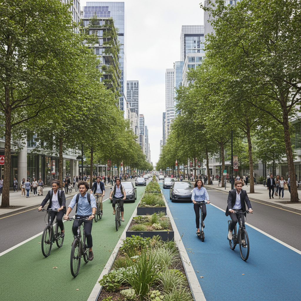 อนาคตเมืองอีโค่! รัฐจ่อขยายเลน E-Bike รับเทรนด์ EV ปลายปีนี้ - eco-city-ebike-lane-trend