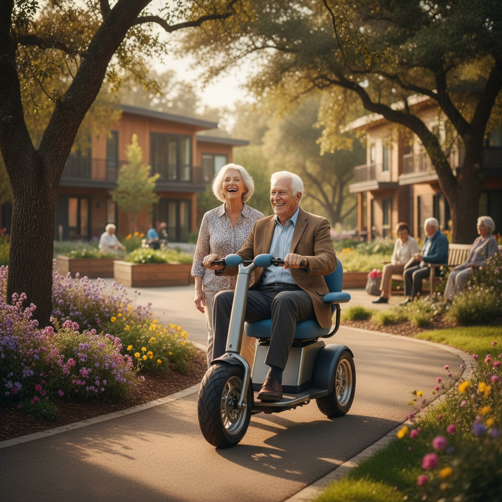 วิเคราะห์เทรนด์ EV 2027! สกู๊ตเตอร์ไฟฟ้าเพื่อผู้สูงวัย - elderly-escooter-ev-trend