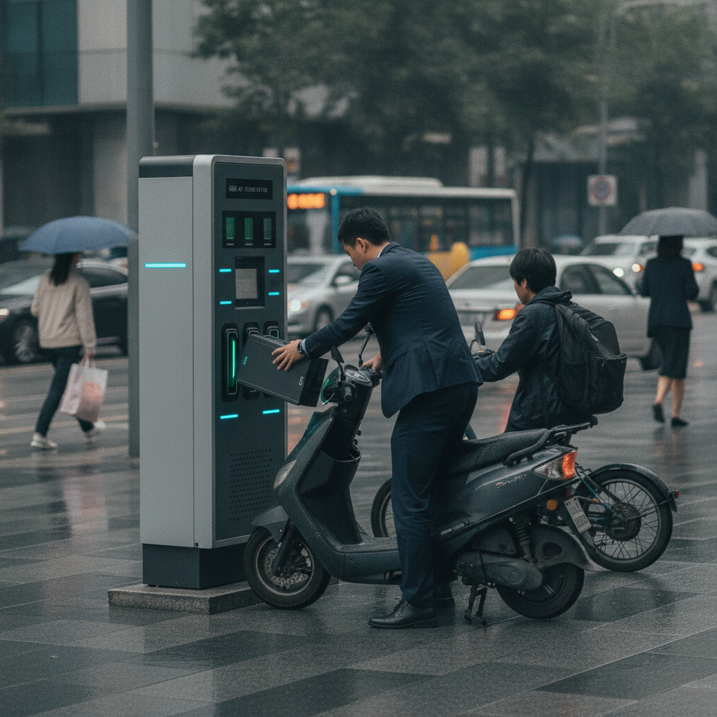เทรนด์ EV 2027! ระบบสลับแบตฯ E-Bike ไม่ต้องรอชาร์จ - ev-battery-swap-trend