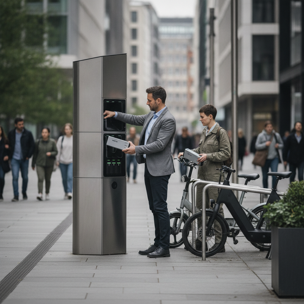เทรนด์ EV 2027: สถานีสลับแบต (Battery Swap) ดัน E-Bike โต - ev-battery-swap-trend-2027