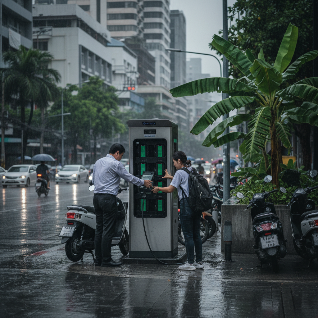 เทรนด์ตู้สลับแบตฯ EV มาแรง! ชาร์จไวทันใจรับปี 2027 - ev-battery-swap-trend-2027