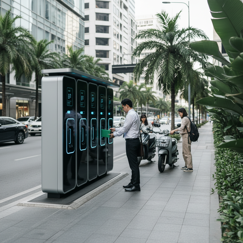 จับตาเทรนด์ตู้สลับแบตฯ EV ยกระดับ E-Bike ไทยปลายปี 2026 - ev-battery-swapping-trend-2026