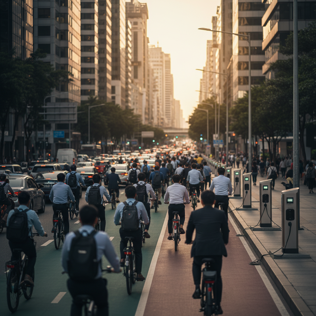 วิเคราะห์ตลาด EV ปลายปี 2026 วัยทำงานแห่ใช้ E-Bike! - ev-market-trend-late-2026