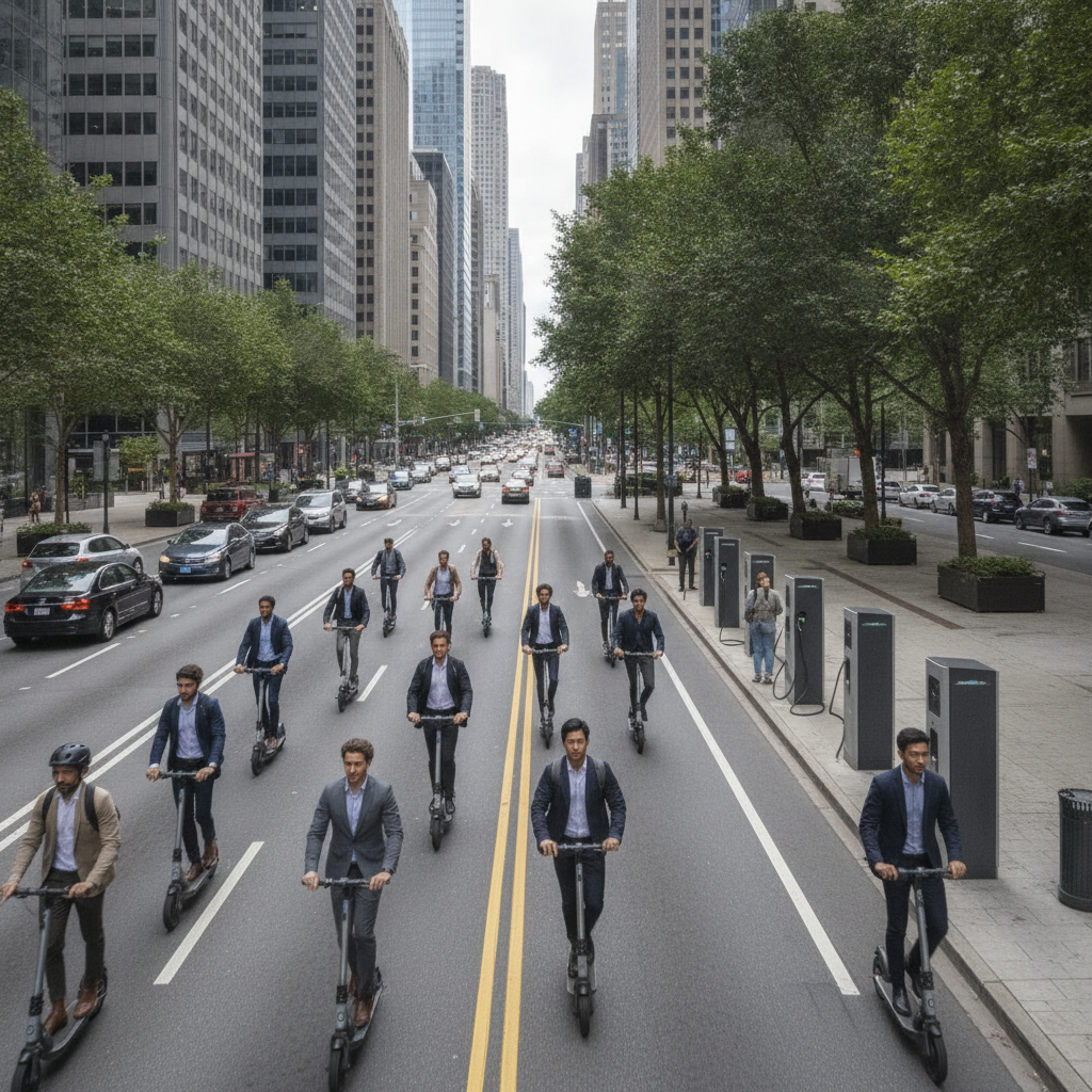 วิเคราะห์ตลาด EV 2027! ทำไมวัยทำงานฮิตใช้ สกู๊ตเตอร์ไฟฟ้า - ev-market-trend-scooter-2027