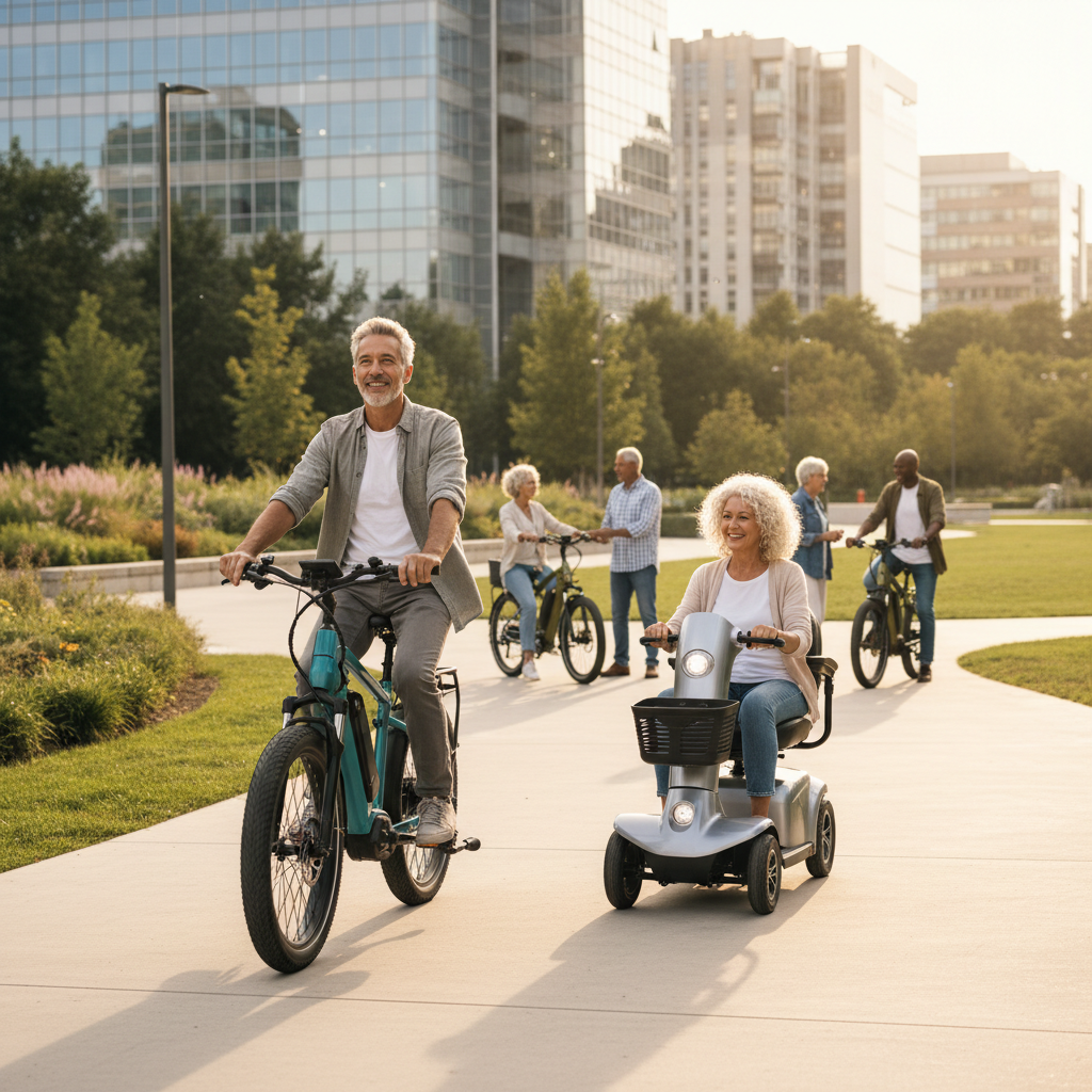 เจาะตลาด EV ปลายปี 2026! E-Bike ดีไซน์ใหม่เอาใจวัยเก๋า - ev-market-trend-senior-ebike