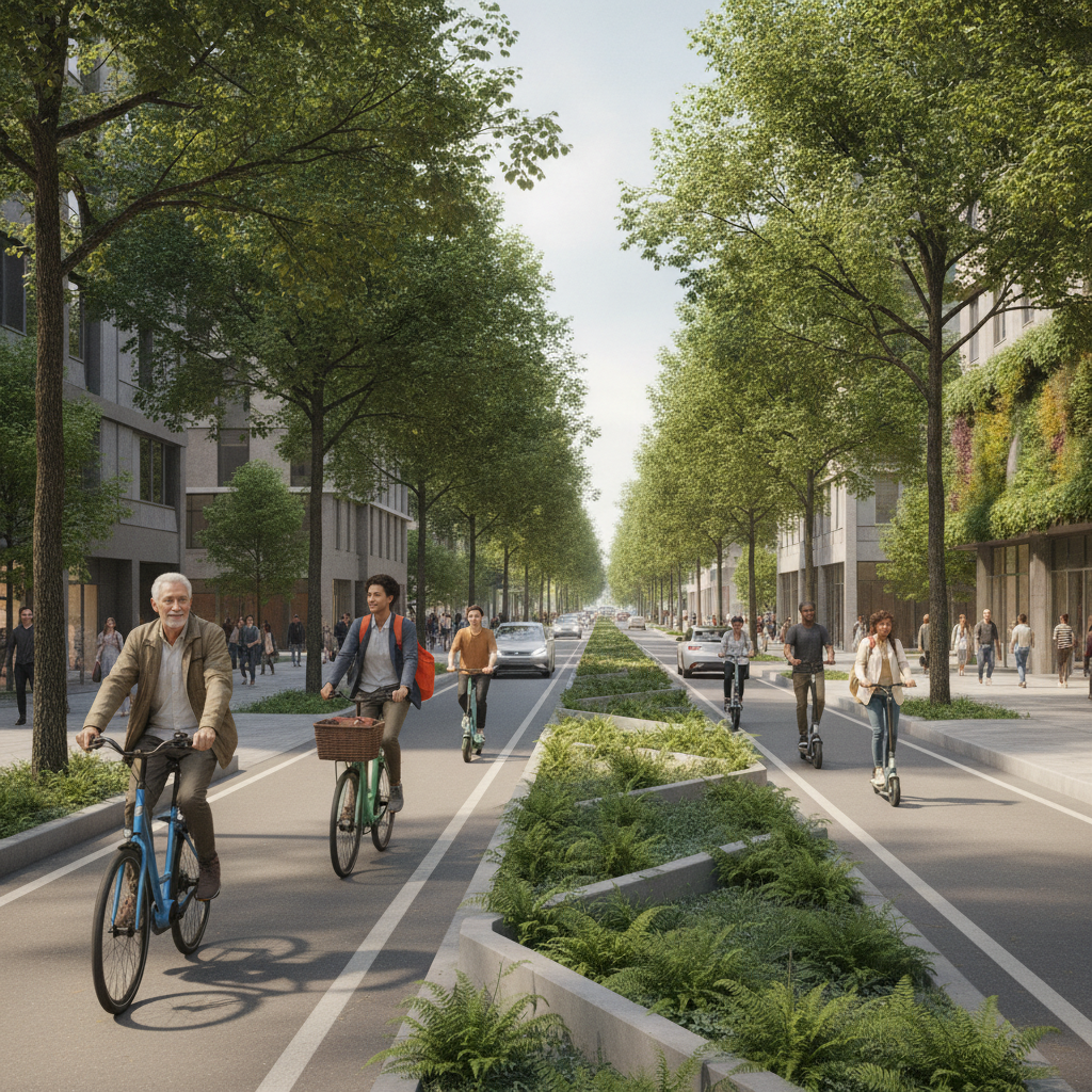 เทรนด์ EV 2027: จับตานโยบายเลน E-Bike ดันเมืองคาร์บอนต่ำ - ev-policy-ebike-lane-trend