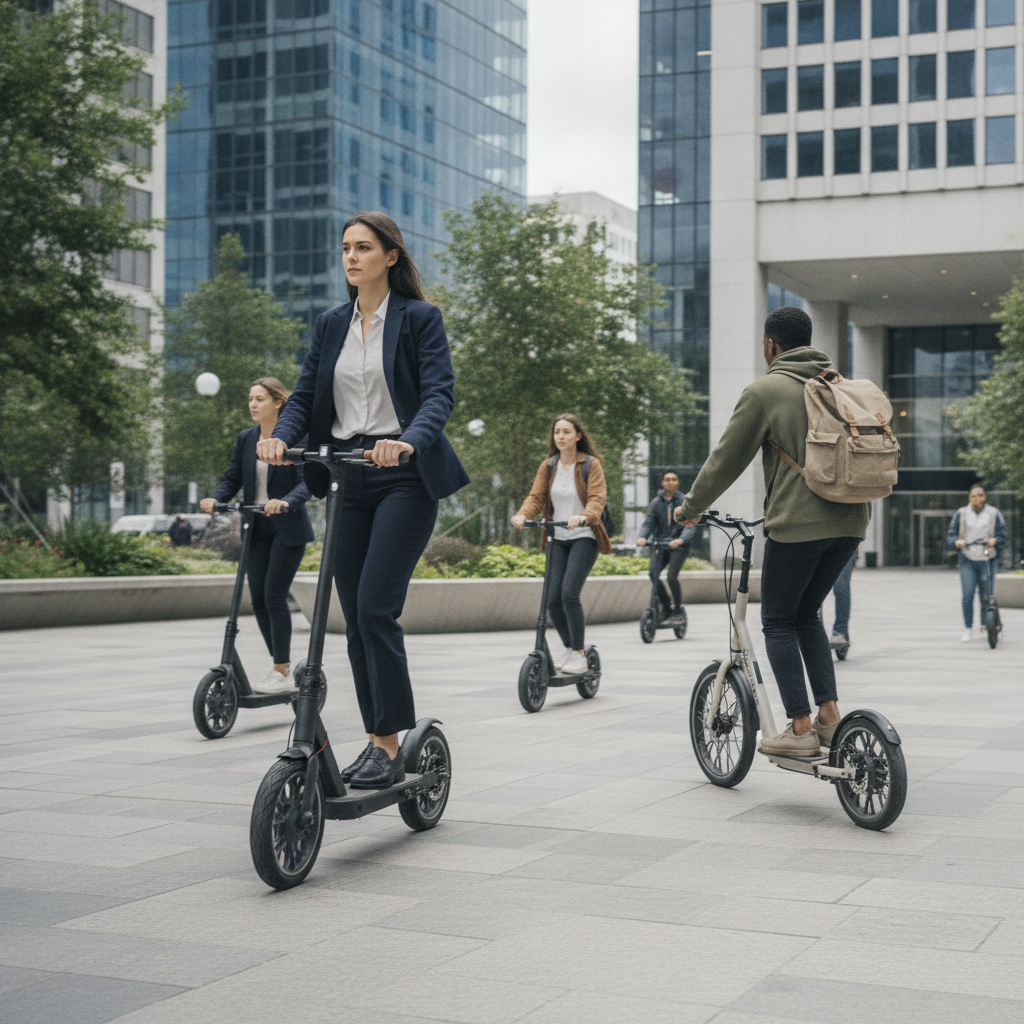 เทรนด์ EV 2027: นวัตกรรมยางไร้ลม E-Scooter หมดปัญหายางรั่ว - ev-scooter-airless-tires-trend