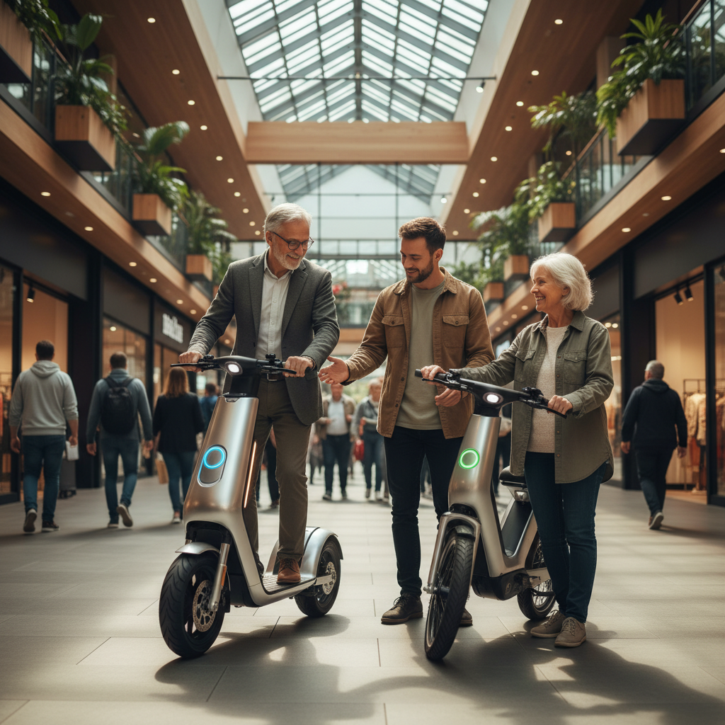 อัปเดตเทรนด์ EV 2027: นวัตกรรมสกู๊ตเตอร์ไฟฟ้าเพื่อวัยเก๋า - ev-scooter-innovation-seniors-2027