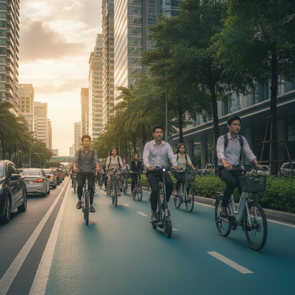 วิเคราะห์เทรนด์ EV ท้ายปี 2026! ลุ้นขยายเลนพิเศษหนุน E-Bike - ev-special-lane-ebike-trend