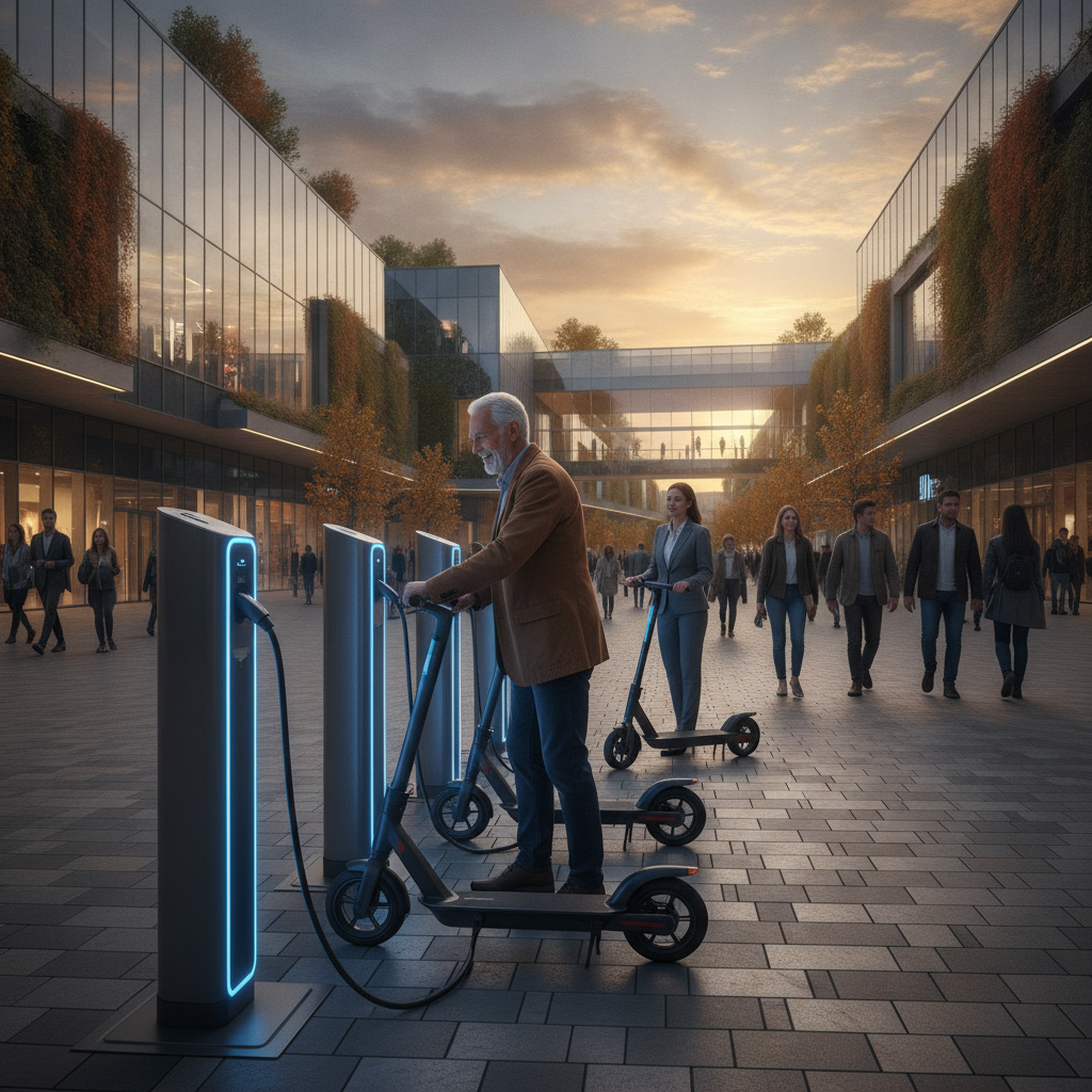 จับตาเทรนด์ Q4 2026! สกู๊ตเตอร์ไฟฟ้าชาร์จไวเต็มใน 15 นาที - fast-charge-ev-scooter-2026