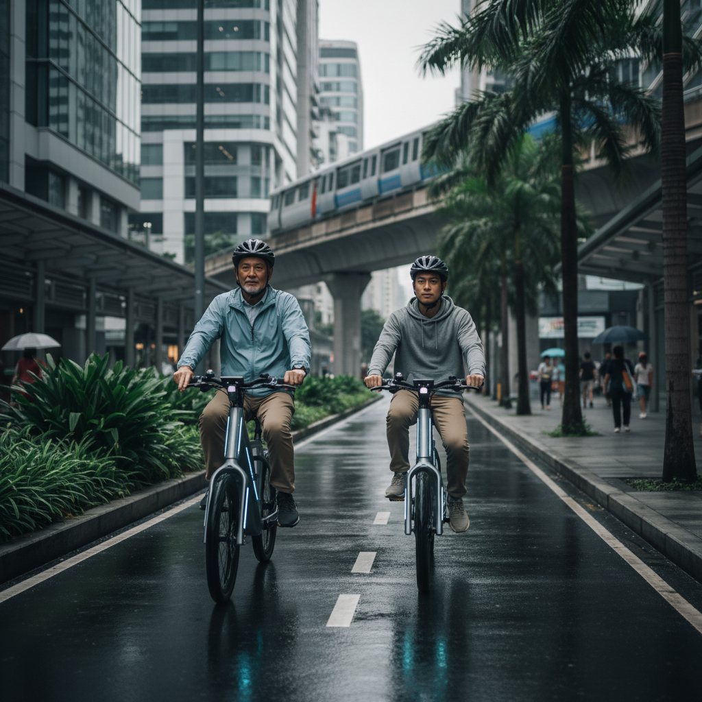 เทรนด์อนาคต 2027! E-Bike ผสาน AI ขับขี่ปลอดภัยขั้นสุด - future-ai-ebike-safety-trend