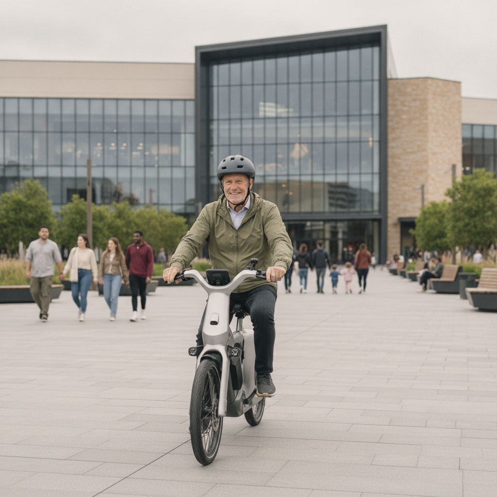 อนาคต E-Bike 2026! เทคโนโลยี AI ช่วยผู้สูงวัยขับขี่ปลอดภัย - future-ai-ebike-safety
