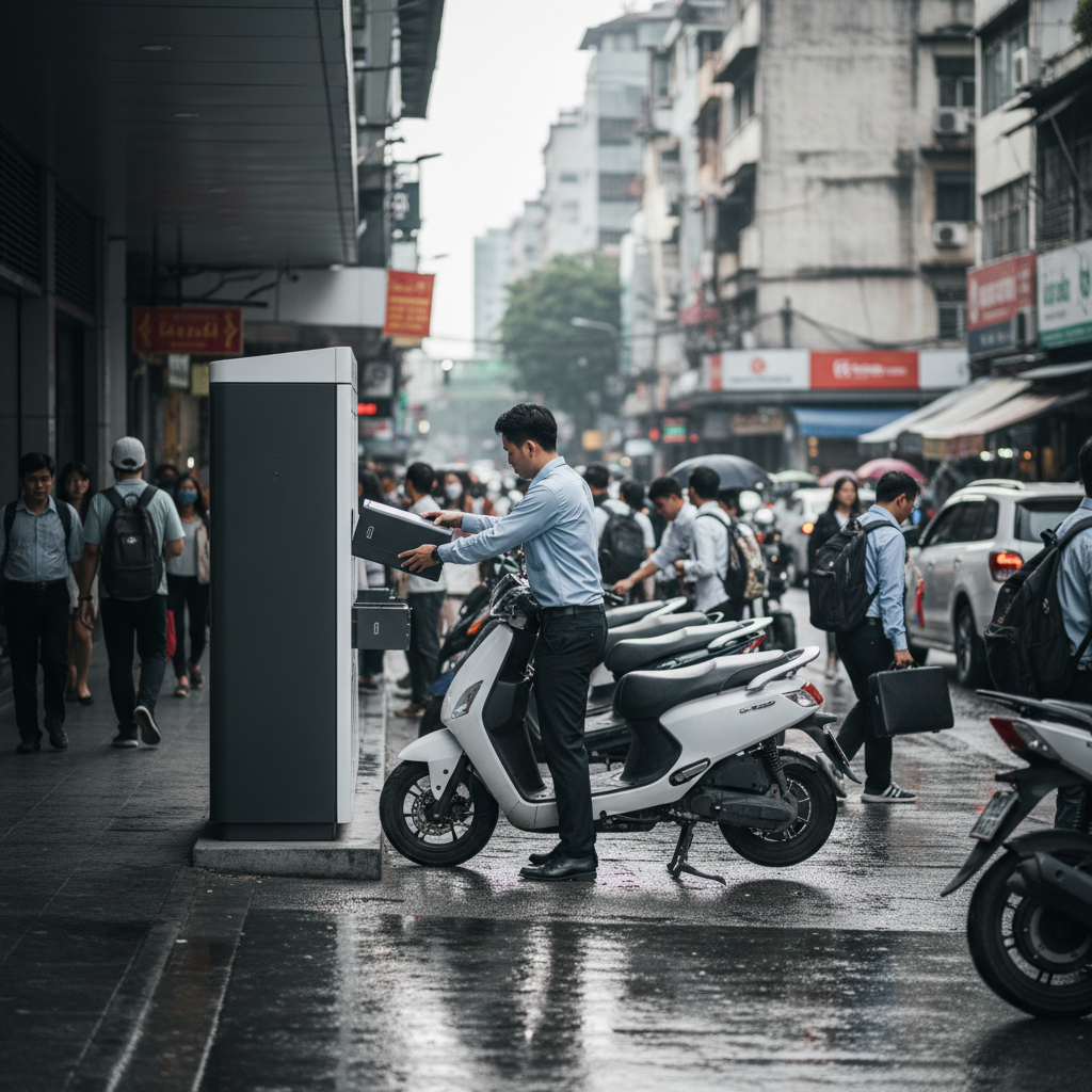 จับตา 2027! เทรนด์ตู้สลับแบต E-Bike หมดปัญหาชาร์จนาน - future-ebike-battery-swapping-trend