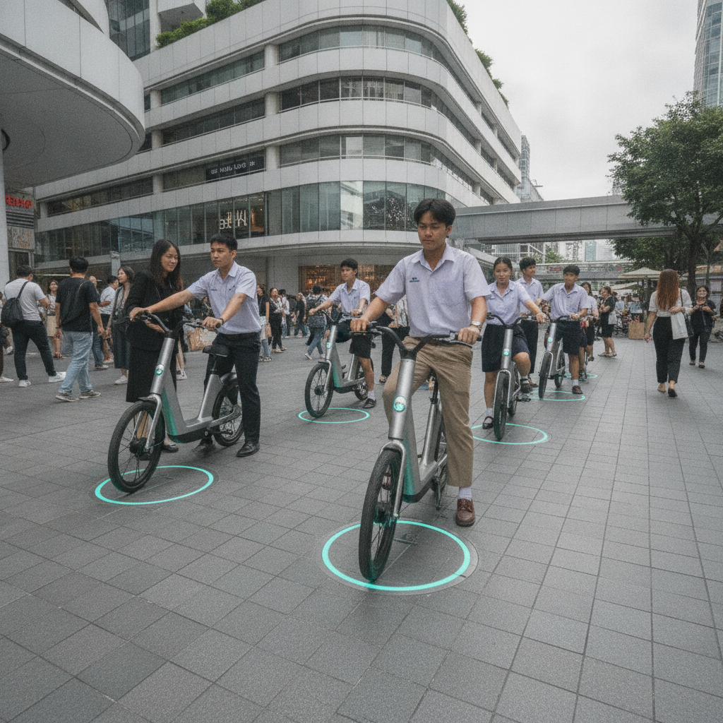อนาคต E-Bike ปี 2027: เทรนด์จุดจอดชาร์จไร้สายสุดล้ำ - future-ebike-wireless-charging