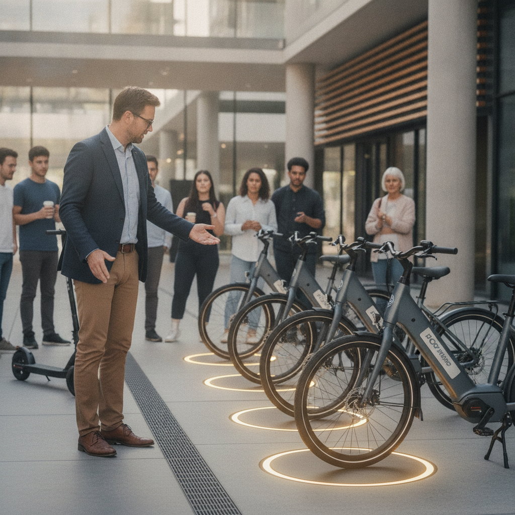 ส่องเทรนด์ EV อนาคต! นวัตกรรมชาร์จไร้สาย E-Bike ปลายปี 2026 - future-wireless-charging-ebike
