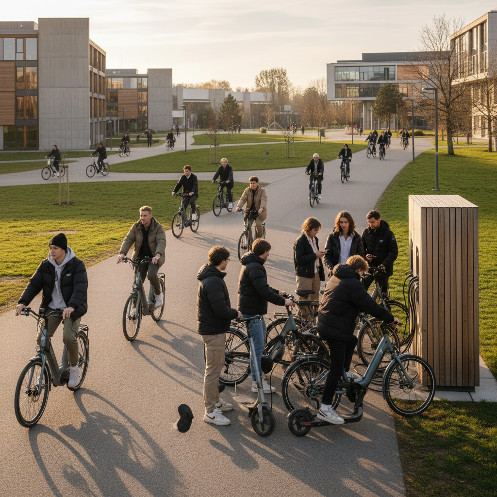 Gen Z ฮิตหนัก! E-Bike เทรนด์เดินทางมหาลัยช่วงปลายปี 2026 - gen-z-ebike-campus-trend