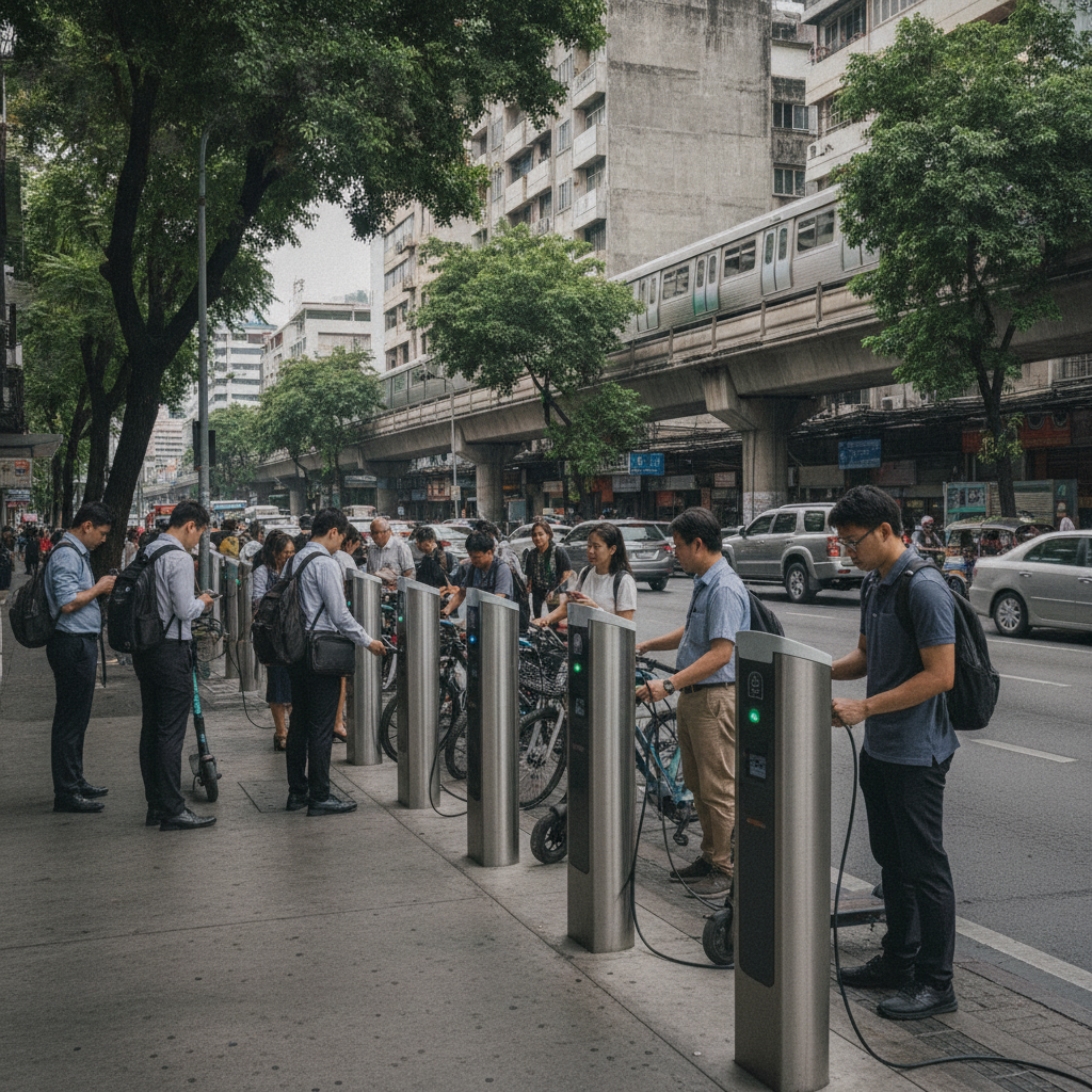 รัฐเล็งขยายจุด Charging หนุนคนกรุงใช้ E-Bike ปลายปี 2026 - gov-expand-ev-charging-ebike