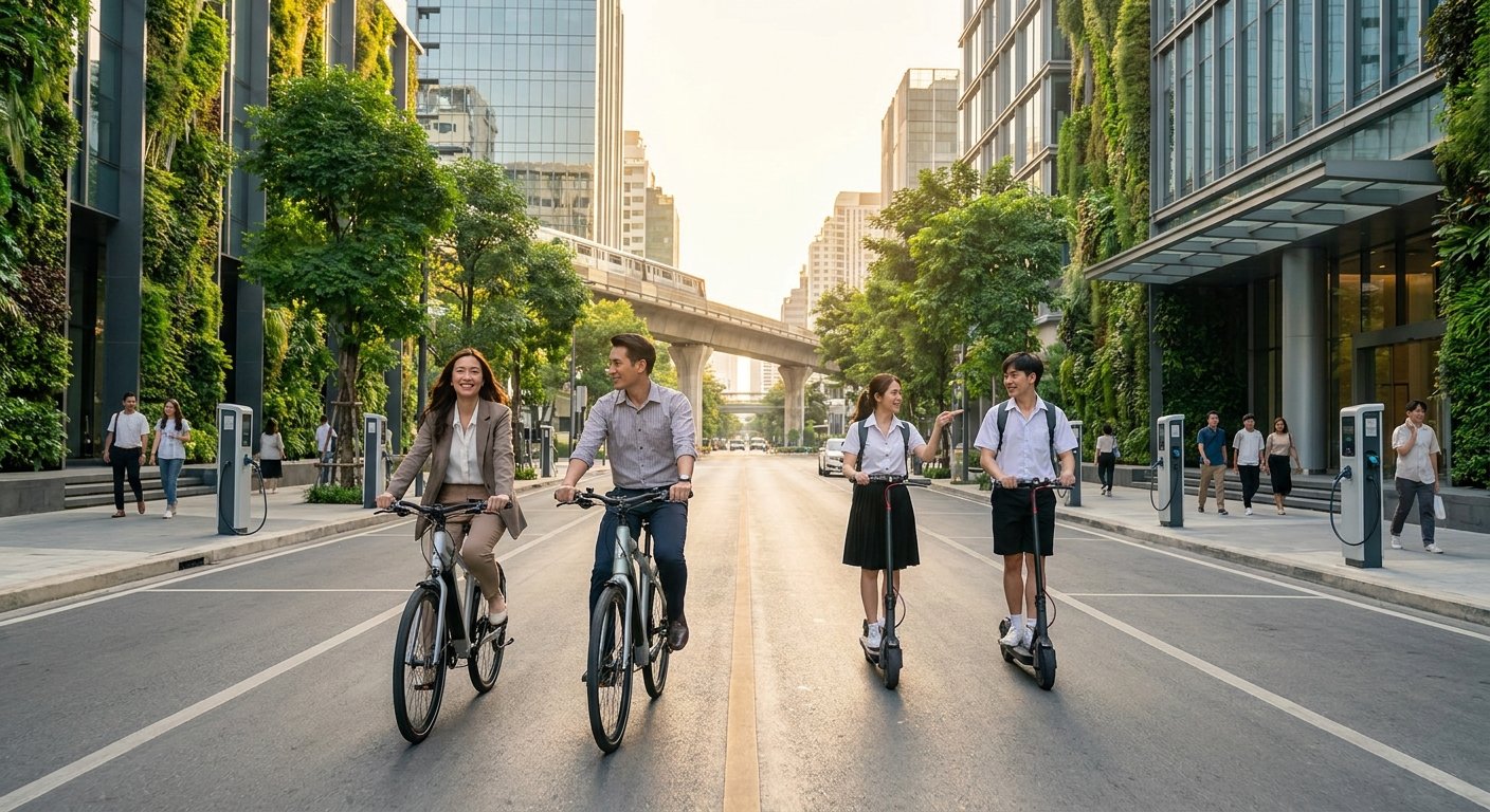 ลุ้นนโยบายรัฐปี 2027! เล็งอุดหนุน E-Bike ลดค่าน้ำมัน