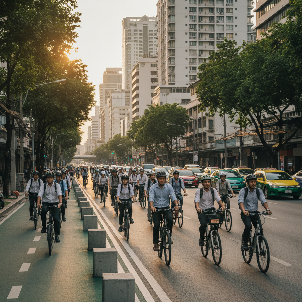 จับตานโยบาย 2026! ภาครัฐจ่อขยายเลน E-Bike หนุนคนไทยลดมลพิษ - government-ebike-lane-policy-2026