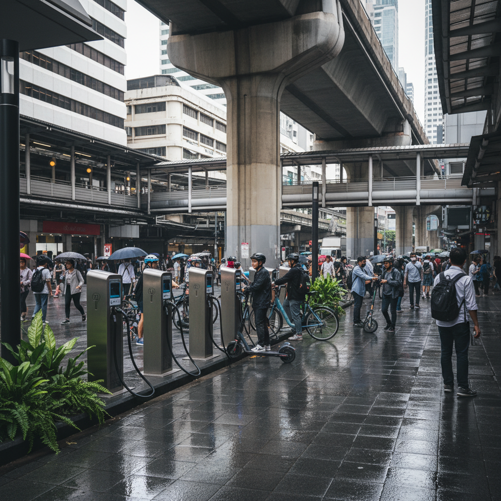 อัปเดตเทรนด์ 2027! ภาครัฐจ่อผุดจุดชาร์จ E-Bike ทั่วกรุง - govt-ebike-charging-stations-2027