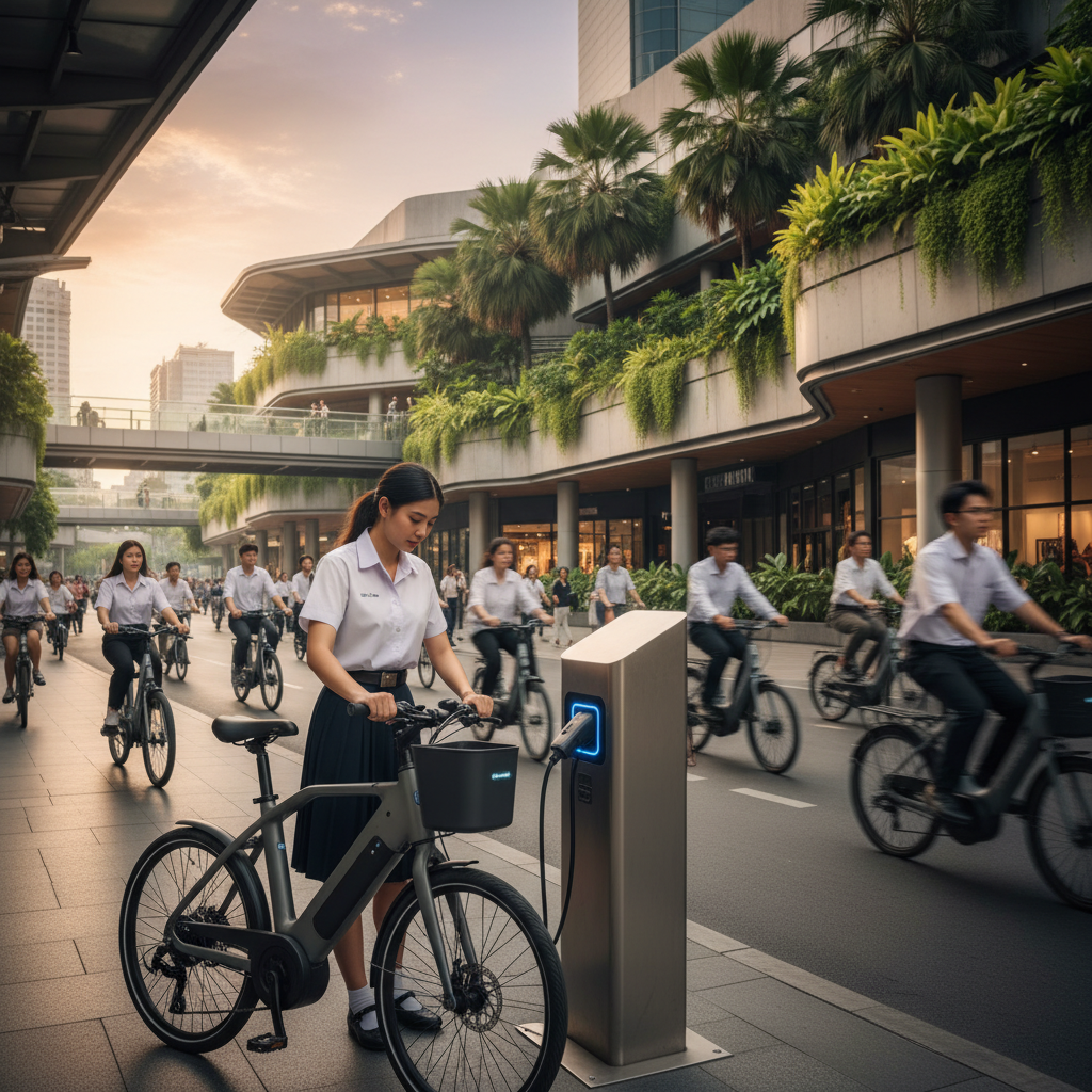 อนาคต EV ไทย! แบตเตอรี่กราฟีนชาร์จไว พลิกโฉมวงการ E-Bike - graphene-battery-ebike-trend