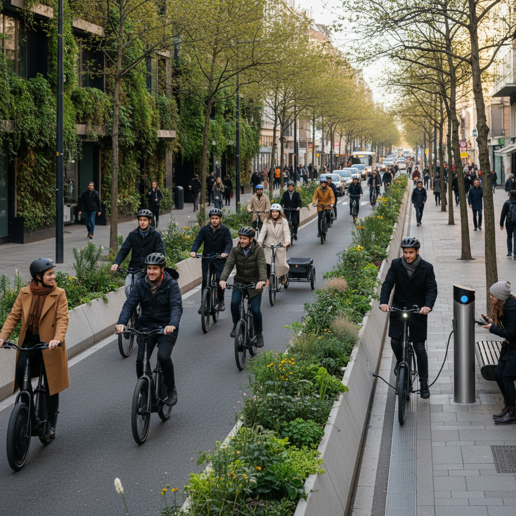 จับตานโยบายเมืองสีเขียว 2027! ลุ้นเลนพิเศษหนุนใช้ E-Bike - green-city-ebike-ev-trend