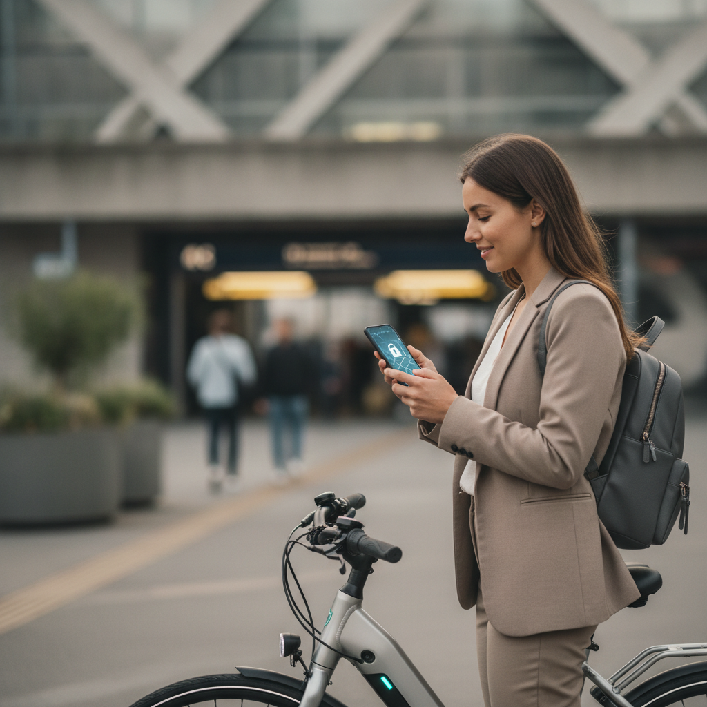เทรนด์ EV 2027: ล็อก E-Bike ผ่านแอปฯ ด้วย IoT ป้องกันรถหาย - iot-ebike-security-app-trend
