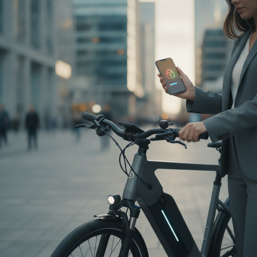 เทรนด์ 2026: E-Bike ระบบ IoT สั่งงานผ่านมือถือ ป้องกันรถหาย - iot-ebike-trend-late-2026