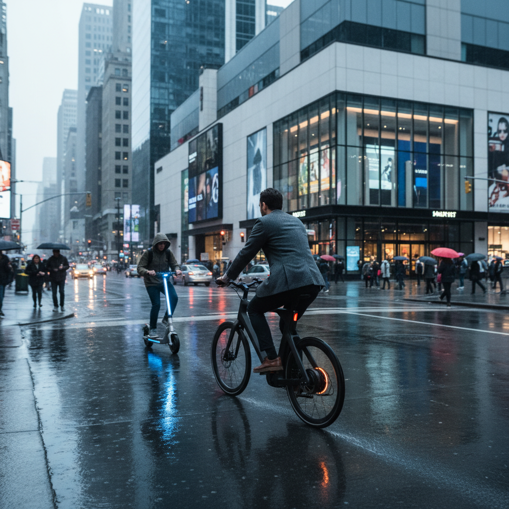 อนาคต EV 2027! นวัตกรรม E-Bike ชาร์จไฟกลับขณะเบรก - regenerative-braking-ebike-2027