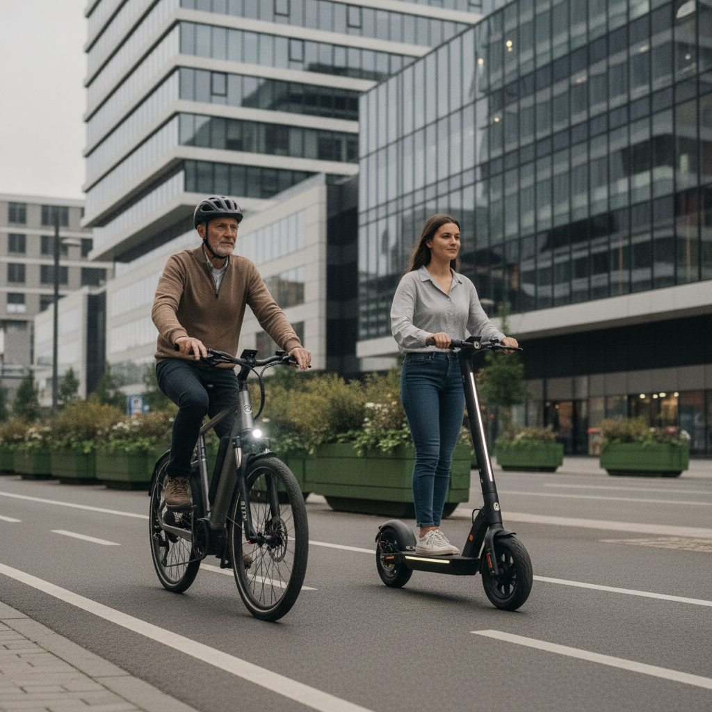 จับตาเทรนด์ 2027! สกู๊ตเตอร์ไฟฟ้า-E-Bike ยกระดับความปลอดภัย - safe-ev-scooter-ebike-2027