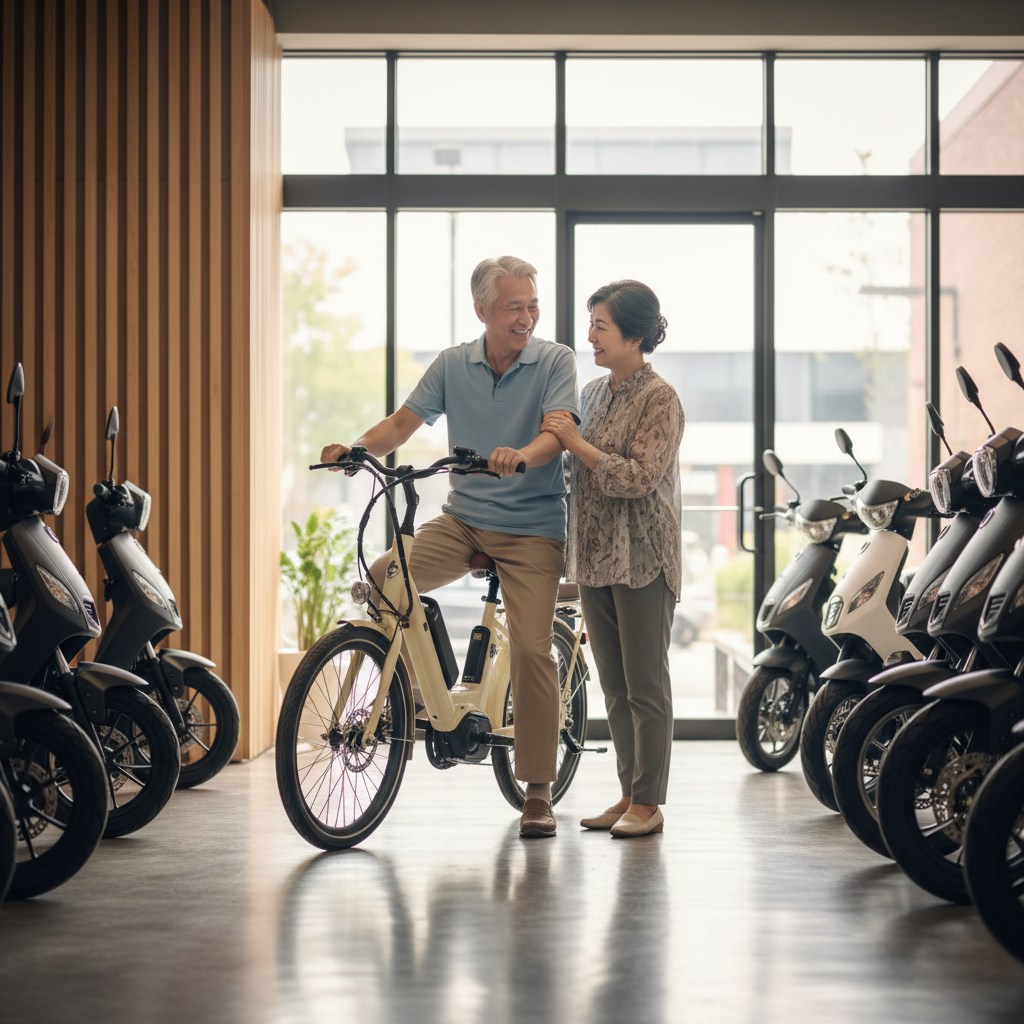 คู่มือฉบับวัยเก๋า! เลือกรถ E-Bike อย่างไรให้ปลอดภัย ขับง่าย - senior-guide-choose-safe-ebike