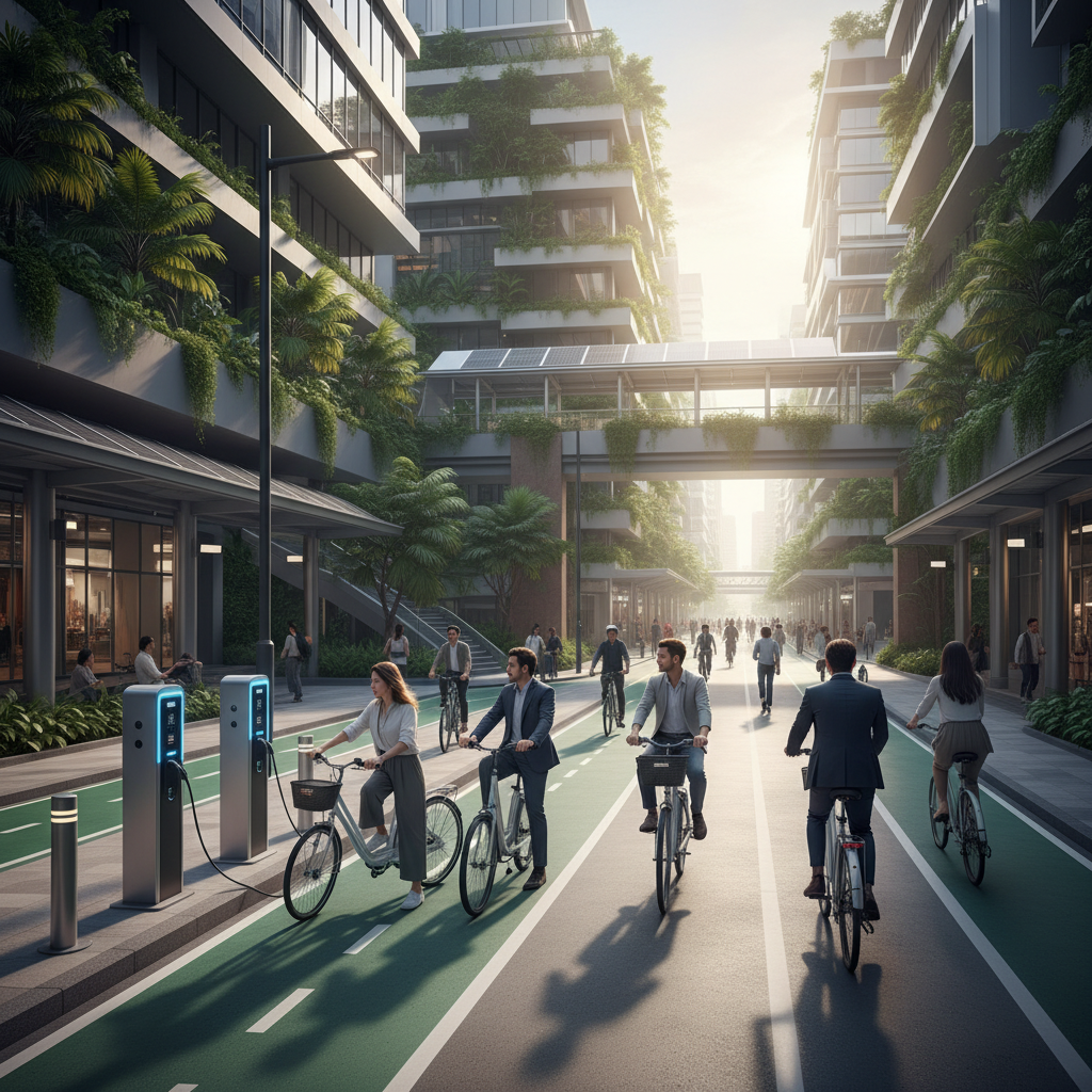 เจาะเทรนด์ 2027! E-Bike วิ่งฉลุยยุค Smart City ไร้น้ำมัน - smart-city-ebike-ev-trend