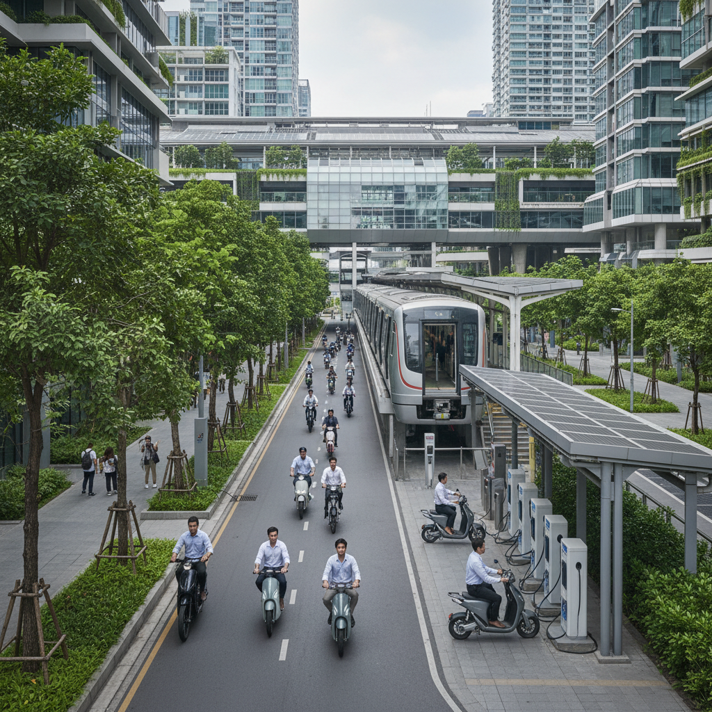 เทรนด์ Smart City Q3/2026! สกู๊ตเตอร์ไฟฟ้าฮิตรับวัยทำงาน - smart-city-ev-trend-2026